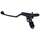 POIGNEE/LEVIER D'EMBRAYAGE MOTO OFF ROAD AVOC UNIVERSEL ALU CNC GAUCHE NOIR AVEC CACHE POUSSIERE (QUALITE PREMIUM)