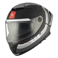CASQUE INTEGRAL MT THUNDER 4 SV R25 B2 NOIR/GRIS MAT XS (DOUBLE ECRANS / PINLOCK READY / FOGOFF READY) (ECE 22.06)