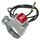 BOUTON AVERTISSEUR/KLAXON CYCLO UNIVERSEL AVEC COLLIER  -SELECTION P2R-