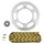 KIT CHAINE ADAPTABLE DERBI 50 GPR 2010>2017 420 11x53 (DIAM COURONNE 108/123/6.5) (DEMULTIPLICATION ORIGINE) -AFAM