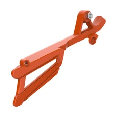 PROTEGE/CACHE PIGNON MOTO POUR KTM 250-350 SXF 2016>2022 , 250-350 EXC-F 2016>2022 ORANGE  -POLISPORT-