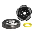 CLUTCH KIT (CLUTCH+DRUM) FOR MAXISCOOTER MALOSSI MAXI FLY SYSTEM MHR for KYMCO 250 BET&VIN, GRAND-DINK, PEOPLE-S, XCITING, 300 DINK-STREET, DOWNTOWN, K-XCT, PEOPLE-GTI, SUPER-DINK/KAWASAKI 300 J