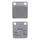 PLAQUETTE DE FREIN NISSIN POUR PEUGEOT 50 TWEET 2014> AV / DAELIM 50 E-FIVE 2003> AV, 50 S-FIVE 2006> AV / SUZUKI 125 DR 1982> / CAGIVA 125 WR 1993> AR (2P-206GS)  (SEMI METAL)