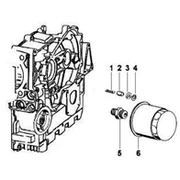 Couvercle volant magnetique - filtre à huile