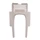 GRILLE DE CAPOTAGE FOURCHE CYCLO POUR PEUGEOT 103 MVL, VOGUE BLANC  -SELECTION P2R-