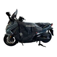 TABLIER COUVRE JAMBE TUCANO POUR HONDA 125 FORZA 2023>, 350 FORZA 2023> (R238-X) (TERMOSCUD) (SYSTEME ANTI-FLOTTEMENT SGAS)