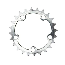 CHAINRING FOR ROAD BIKE- 5 Arms- 28T.Ø 74 TRIPLE -INNER- ALUMINIUM SILVER- 7075 TA ZELITO TYPE SHIMANO 9/10Speed.