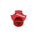 BOUCHON D'HUILE 50 A BOITE VOCA EVO POUR DERBI 50 SENDA, GPR (MOTEUR EURO 2, 3, 4) ALU CNC ROUGE