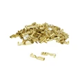 COSSE ELECTRIQUE LAITON NON ISOLEE PLATE FEMELLE 2.8 x 1 RS 7785 (VENDU AU SACHET DE 50 PIECES) -SELECTION P2R