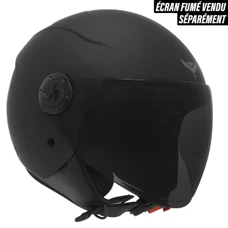 CASQUE JET ADX AJ020 NOIR MAT XXL (SIMPLE ECRAN) (ECE 22.06)