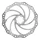 BRAKE DISC FOR MTB - 6 holes FIBRAX COMPATIBLE SHIMANO AND MORE Ø 203mm