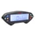 COMPTEUR KOSO DIGITAL MULTIFONCTIONS DB-01RN BRANCHEMENT SUR BATTERIE (VITESSE, DISTANCE, COMPTE-TOUR, ESSENCE, CLIGNOTANTS)