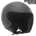 CASQUE JET SCOOT ADX AJ020 GRIS MAT XL (SIMPLE ECRAN) (ECE 22.06)