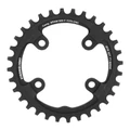 CHAINRING FOR MTB-FOR SINGLE- 32T. Ø76 BLACK -ALUMINIUM- 7075 STRONGLIGHT -4 ARMS- For Sram XX1 11 Speed