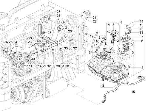 Réservoir carburant