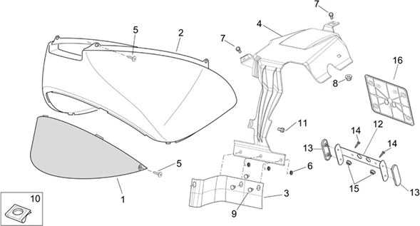 Carrosserie posterieure I