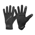 ADULT WINTER CYCLING GLOVE-LONG- GIST LOW TEMPERATURE - BLACK S (PAIR) SCREENTOUCH