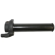 POIGNEE DE GAZ MAXISCOOTER ADAPTABLE PIAGGIO 125 X-EVO, X7, X8, X9 EVOLUTION, MP3 2007>, VESPA GTS 2006>, 250 X8 ALU NOIR  -DOMINO-