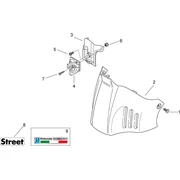 Carrosserie centrale III - cv r. pieds