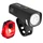 ECLAIRAGE VELO USB KIT SIGMA AURA 40 LUX/HIRO 10 (AUTONOMIE AVANT 9H MODE STANDARD ET 29H MODE ECO / ARRIERE 13H) NOIR - HOMOLOGUE