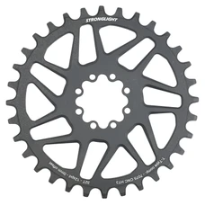 PLATEAU VTT DIRECT MOUNT 8 TROUS POUR SRAM X01/XX1 STRONGLIGHT MONO ALU HT3 NOIR 32DTS - 12V. NARROW WIDE