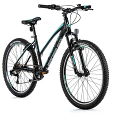 MTB 26" LEADER FOX FACTOR MXC 2023 "For lady" Black/light green - 8 Speed - Frame 20" (Rider size 180 > 188 cm)