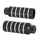 REPOSE PIED BMX ALU DIAM 36 mm NOIR  LONG 100 mm  POUR AXE DE 3/8 (PAIRE)