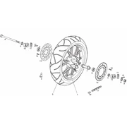Roue arrière