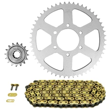 CHAIN AND SPROCKET KIT FOR SUZUKI 125 DR S 1985>1994 428 16x53 (REAR SPROCKET Ø 64/84/8.5) (OEM SPECIFICATIONS) -AFAM