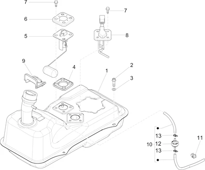 Réservoir carburant