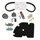KIT ENTRETIEN MAXISCOOTER ORIGINE PIAGGIO 125 X-EVO 2007>, X8 2004>2006 (AVEC GUIDES VARIATEUR) (AVEC PLAQUETTES AR BREMBO 647077)  -1R000392-