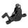 ETRIER FREIN VTT DISQUE MECANIQUE AVANT/ARRIERE ELVEDES 2 PISTONS NOIR (VENDU A L'UNITE) -POST-MOUNT