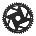 CHAINRING FOR EBIKE DIRECT MOUNT STRONGLIGHT 44 Teeth- SINGLE BLACK ALU 7075 FOR YAMAHA WITH CHAINGUARD