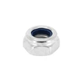 ECROU 6 PANS NYLSTOP/FREIN M8 ACIER ZINGUE (VENDU PAR 10) -SELECTION P2R