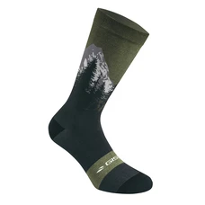 CHAUSSETTES/SOCQUETTES ETE GIST VERTE MONTAGNE 43/47 ECOLOGIQUE - HAUTEUR 20cm (PAIRE) -5863