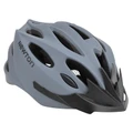 CASQUE VELO ADULTE NEWTON ROUTE/VTT SPORT GRIS IN-MOLD FERMETURE BOUCLE FIDLOCK TAILLE 55-58 AVEC VISIERE ET LOCK (VENDU EN BOITE)
