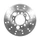 DISQUE DE FREIN ADAPTABLE MBK 50 NITRO 1997> AV/AR, STUNT 2000> AV / YAMAHA 50 AEROX 1997> AV/AR, SLIDER 2000> AV (EXT 190mm - INT 58mm - 3x3 TROUS)  -P2R-