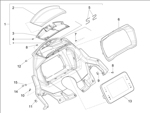 Groupe instruments - Cruscotto