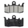 PLAQUETTE DE FREIN NEWFREN POUR KYMCO 550 AK 2017> AV / APRILIA 1000 RSV TUONO V4R 2014> / BMW 900 F R 2020>, 1200 R NINE-T 2013> AV / DUCATI 821 MONSTER 2014> AV (FD0498BT) (TOURING ORGANIQUE)
