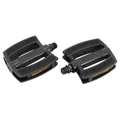 PEDALE CITY MARWI NOIR RESINE AVEC INSERTS SUPER GRIP 9/16" (PAIRE SUR CARTE)