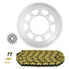 KIT CHAINE ADAPTABLE APRILIA 125 SX IE 2018> 428 13x62 (DIAM COURONNE 105/125/8.5) (DEMULTIPLICATION ORIGINE) -AFAM