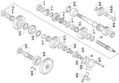 Ensemble réducteur