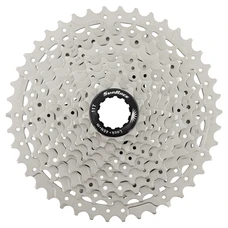 CASSETTE 10V. SUNRACE MS2 11-42 VTT POUR SHIMANO METALLIC ARGENT (11/13/15/18/21/24/28/32/36/42) (MONTAGE ATELIER)