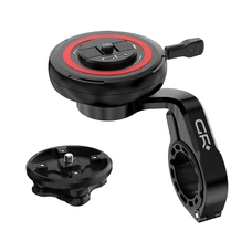 SUPPORT SMARTPHONE/TELEPHONE MOTO GR XPLORE FIXATION GUIDON 22 à 32mm ALU CNC ANTIVIBRATION ROTATION 360- A UNE MAIN (VENDU A L'UNITE) PP08 + JZ2