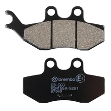 PLAQUETTE DE FREIN BREMBO POUR BETA 50 RR SM 2008>2013 AV/DERBI 50 SENDA DRD RACING 2005>2010 AV/GENERIC 50 TRIGGER SM 2006>2014 AV/YAMAHA 125 XT R 2005>2013 AV (SCOOTER CARBONE CERAMIQUE) -07049