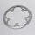 PLATEAU ROUTE 5BRA D.130 MICHE 46DTS EXTERIEUR TYPE SHIMANO ARGENT 9/10V. (OFFRE SPECIALE)