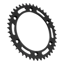 COURONNE MOTO ADAPTABLE SUZUKI 600 DR R 1985>1989, 650 DR RSE 1990>1995 520 42 DTS ACIER NOIR (DIAM 148/170/8.5) -JT SPROCKETS