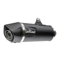 POT MAXISCOOTER LEOVINCE SBK NERO INOX POUR HONDA 125 FORZA 2021> EURO 5 (COUPELLE CARBONE) (SANS CATALYSEUR) (HOMOLOGUE CE)  -REF 14076-