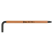 CLE MALES COUDEES 6 PANS/ALLEN WERA 950 HF HEX PLUS BLACKLASER METRIQUE 5x154 mm (AVEC FONCTION RETENUE) (VENDU A L'UNITE) -MARQUE ALLEMANDE POUR LES ATELIERS