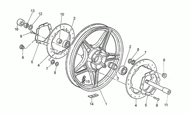 Roue AV alliage